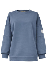 Alba Solid sweat - Dusty Blue