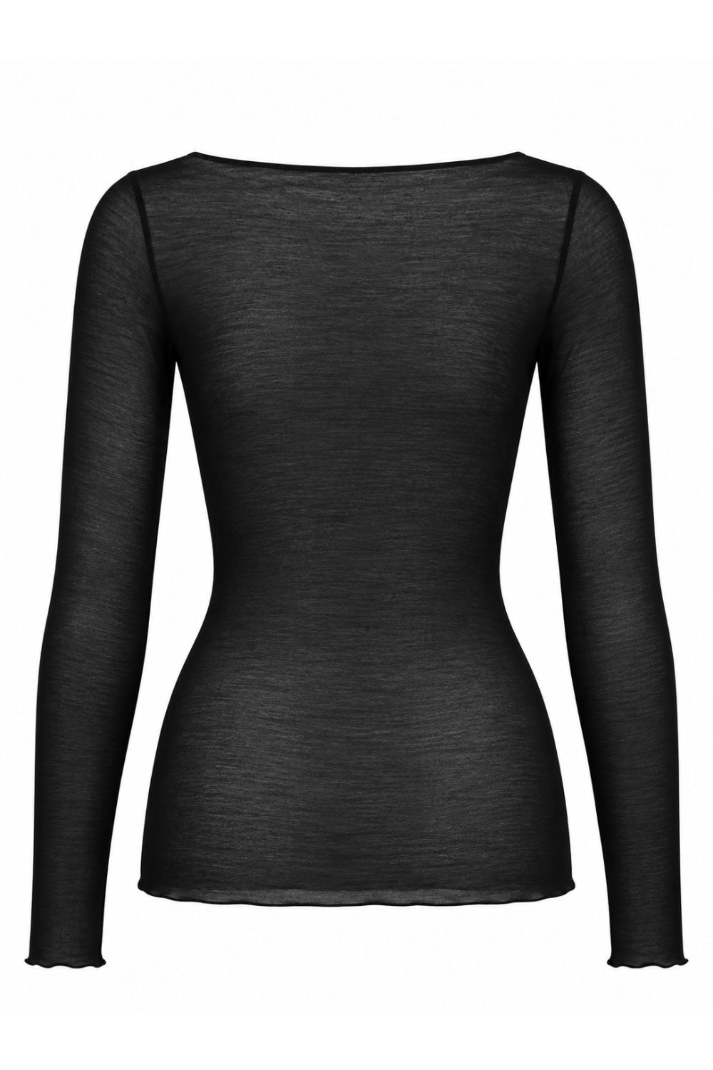 Costamani Allie B Neck Blouse Black