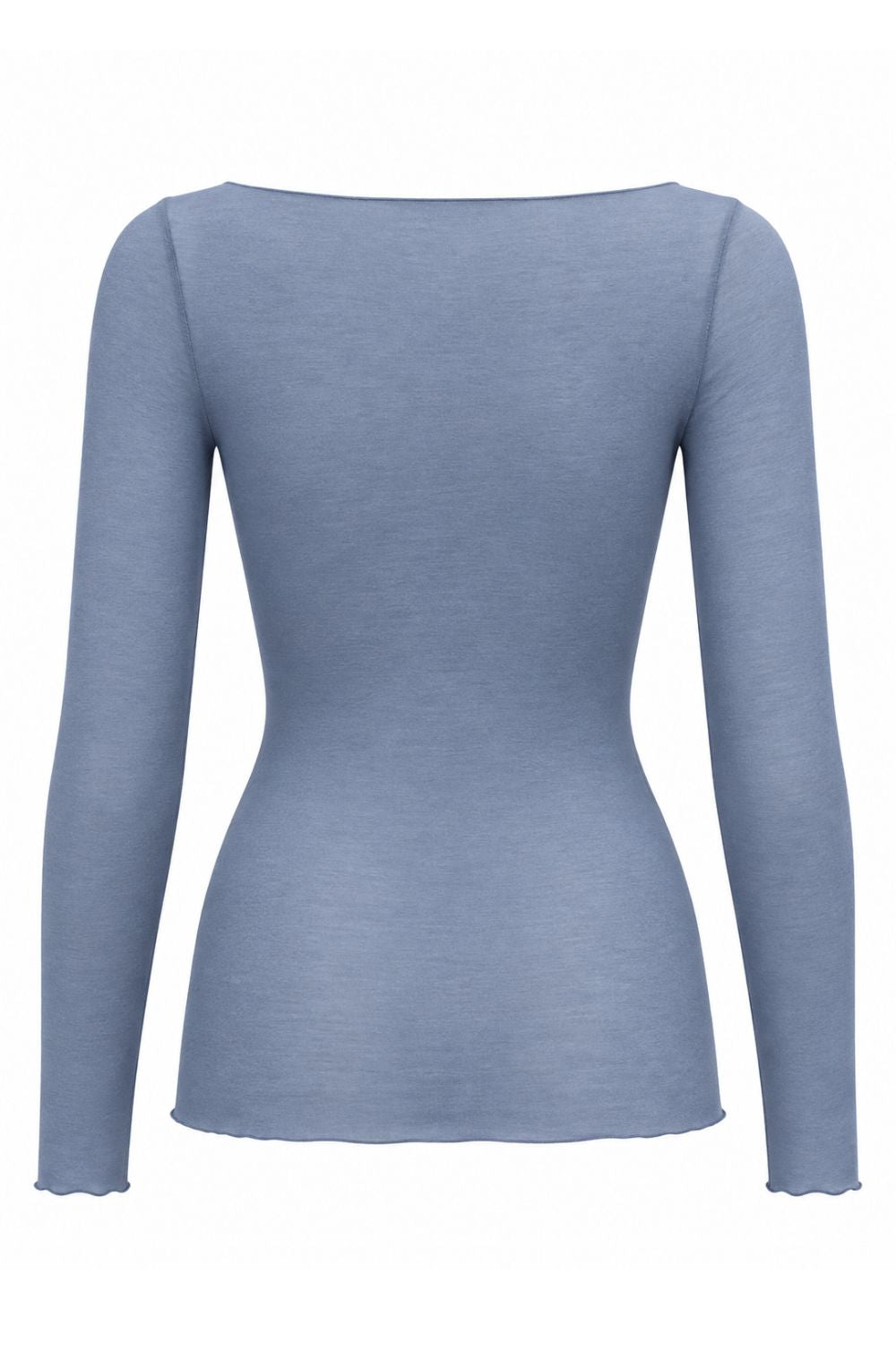 Costamani Allie B Neck Blouse Blue