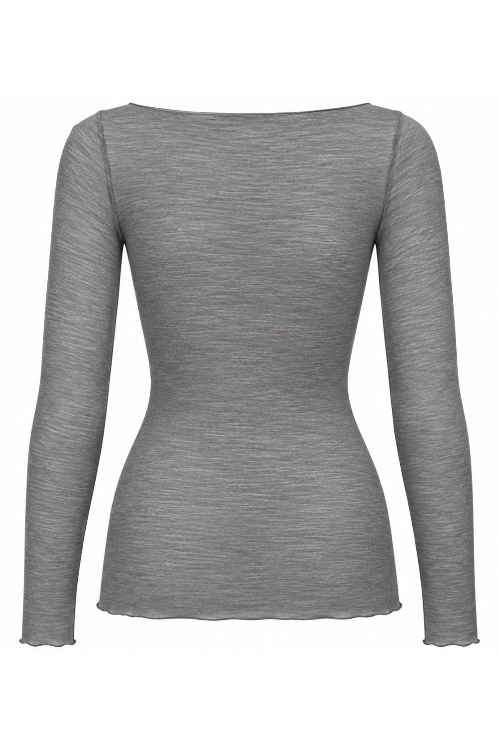 Costamani Allie B Neck Blouse Grey