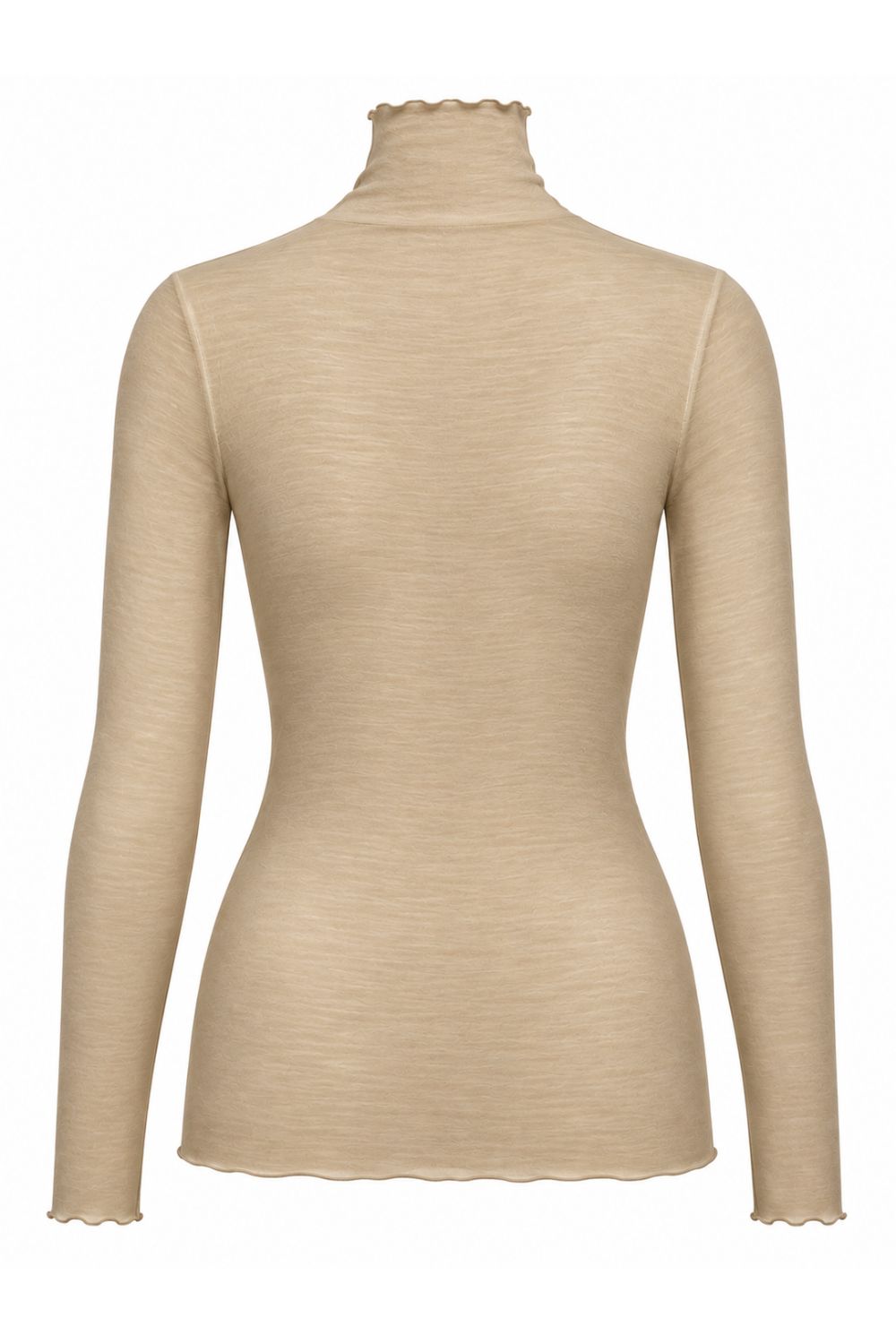 Costamani Allie Turtle Neck Blouse Sand