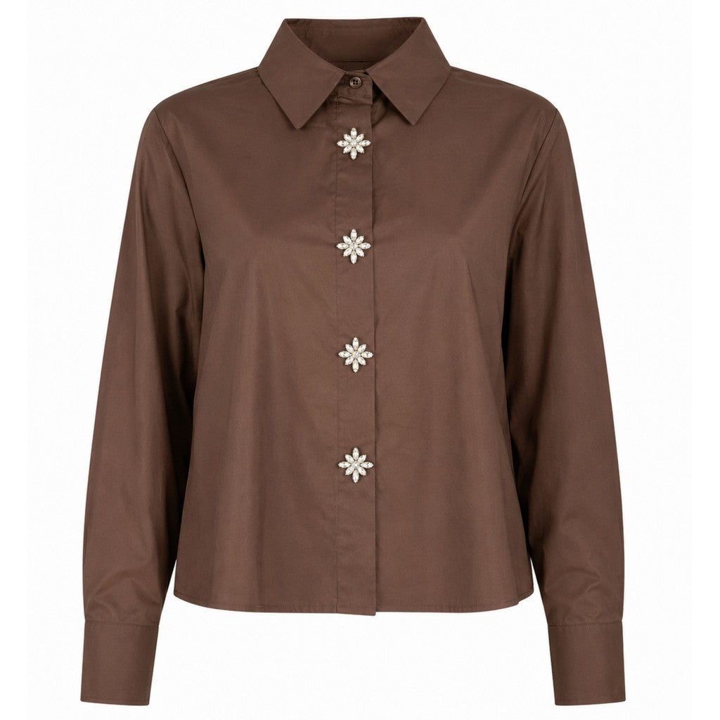 Costamani Amina Shirt Shirts Choco