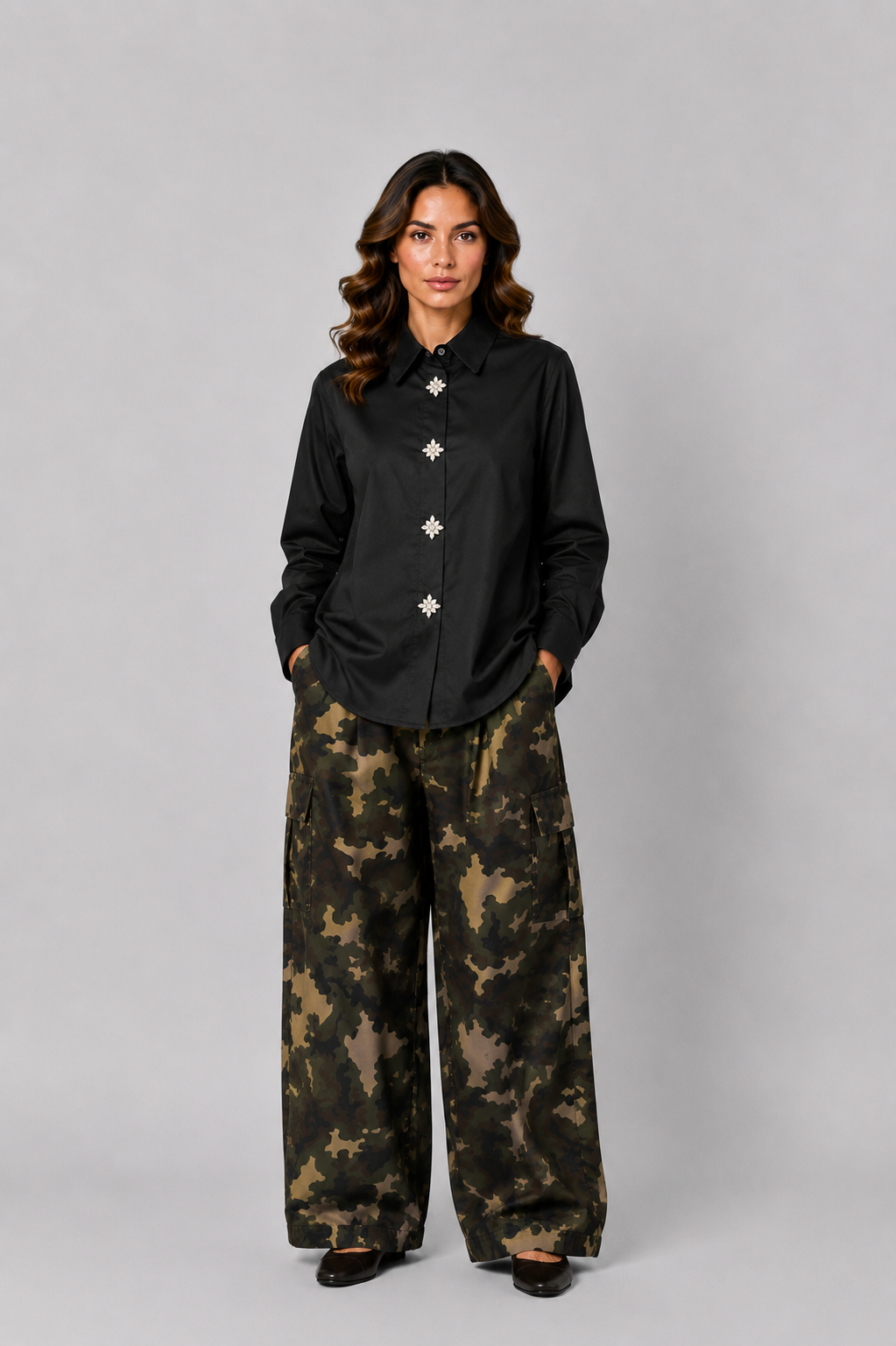 Amina Shirt - Black