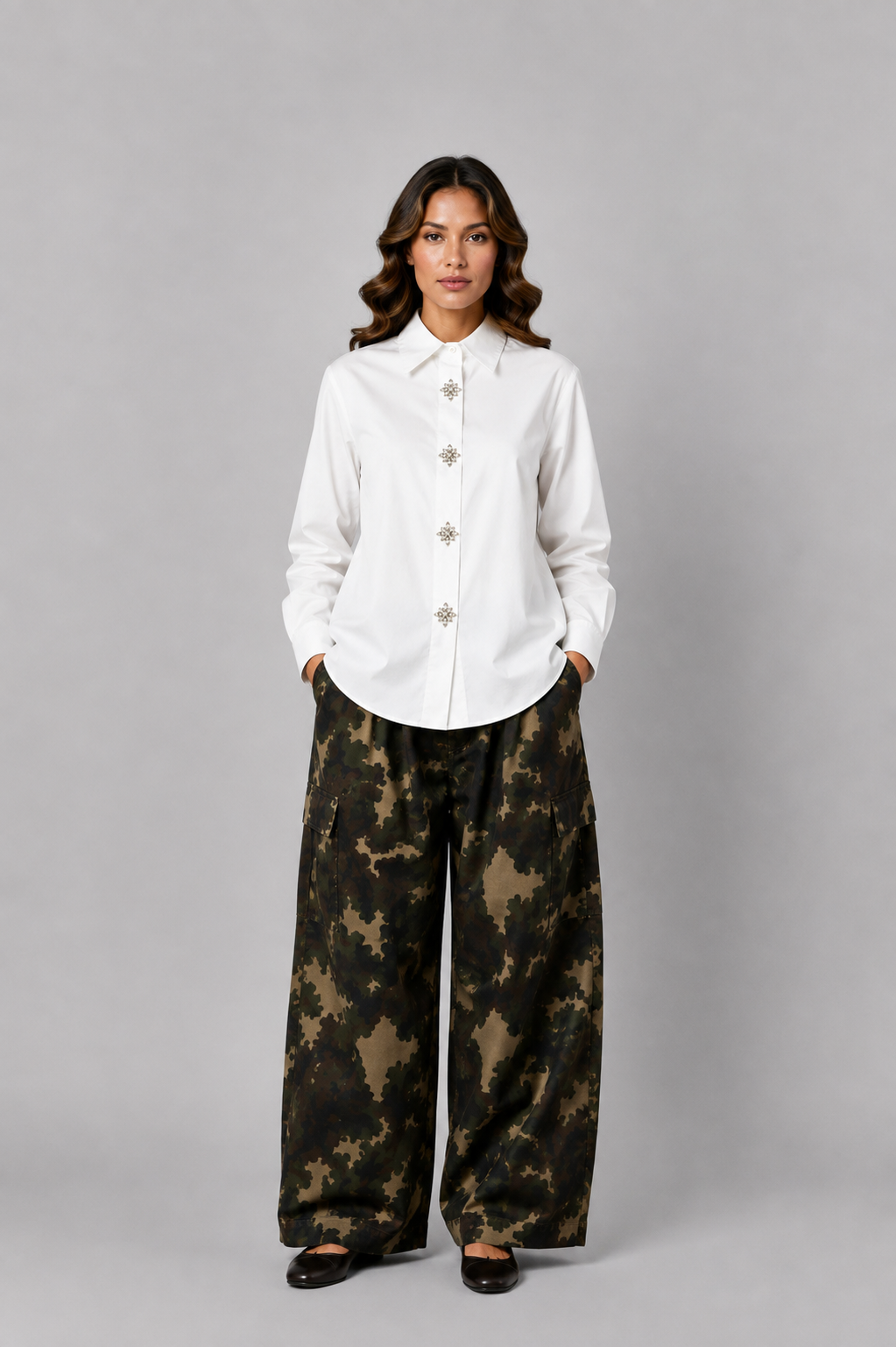 Amina Shirt - White