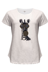 Animal Tee - Black / Brown