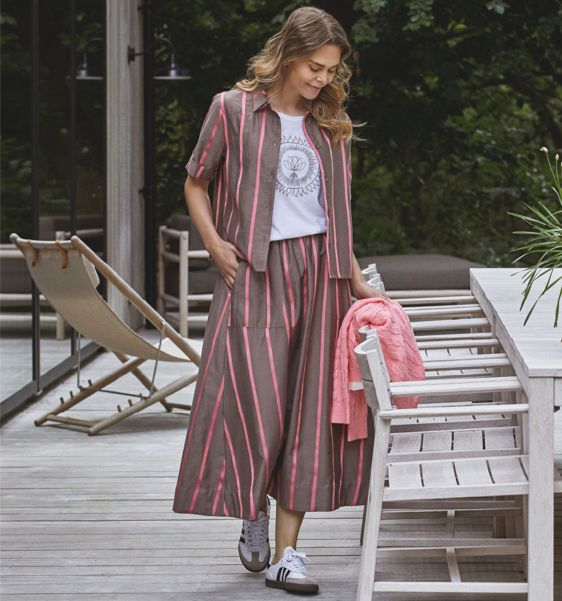 Milton Dress - Candy Stripe