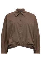 Balloon L/S Shirt - Choco