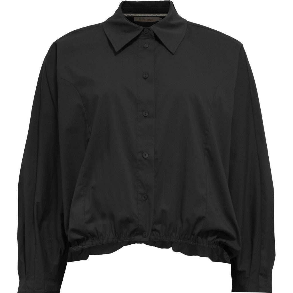 Costamani Balloon L/S Shirt Shirts Black