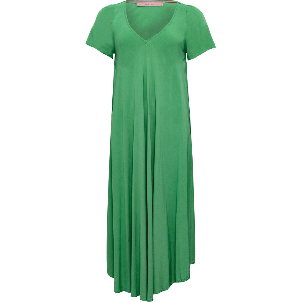 zara animal print dress green Cut-Out Chiffon Maxi Dress — Emerald Green – Elizabeth Geneve main image 0