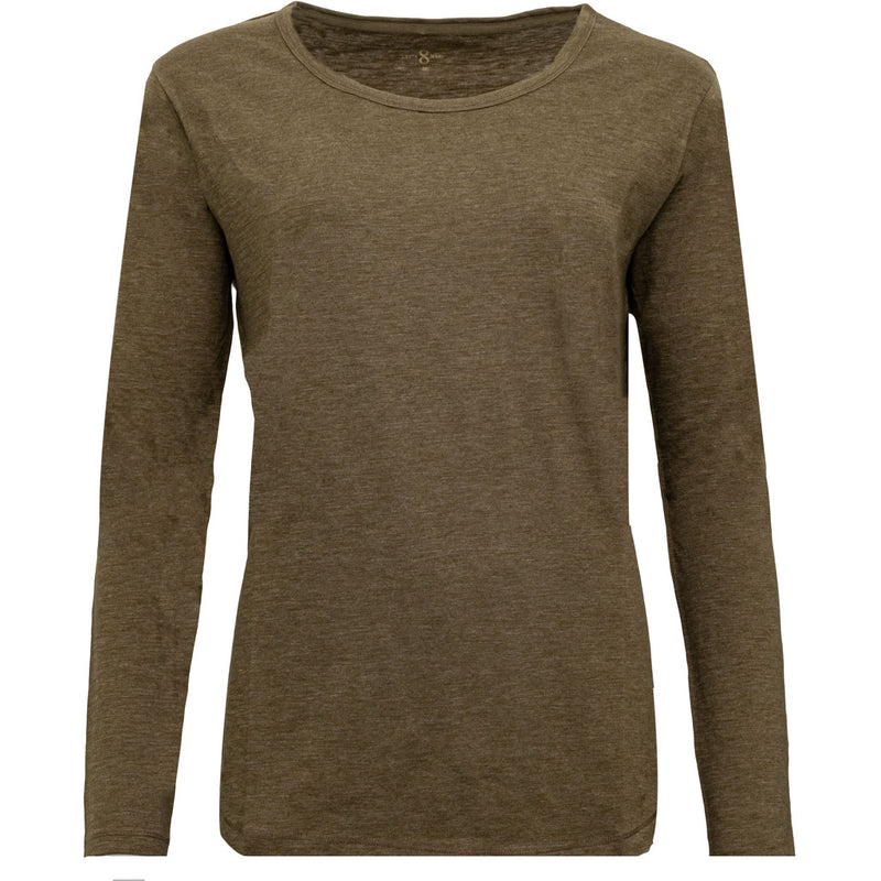 Costamani Basic L/S Tee T-shirts Army