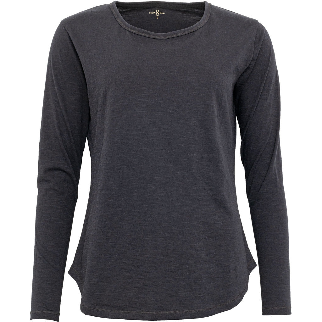 Costamani Basic L/S Tee T-shirts Black