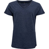 Basic S/S Tee V-neck - Navy