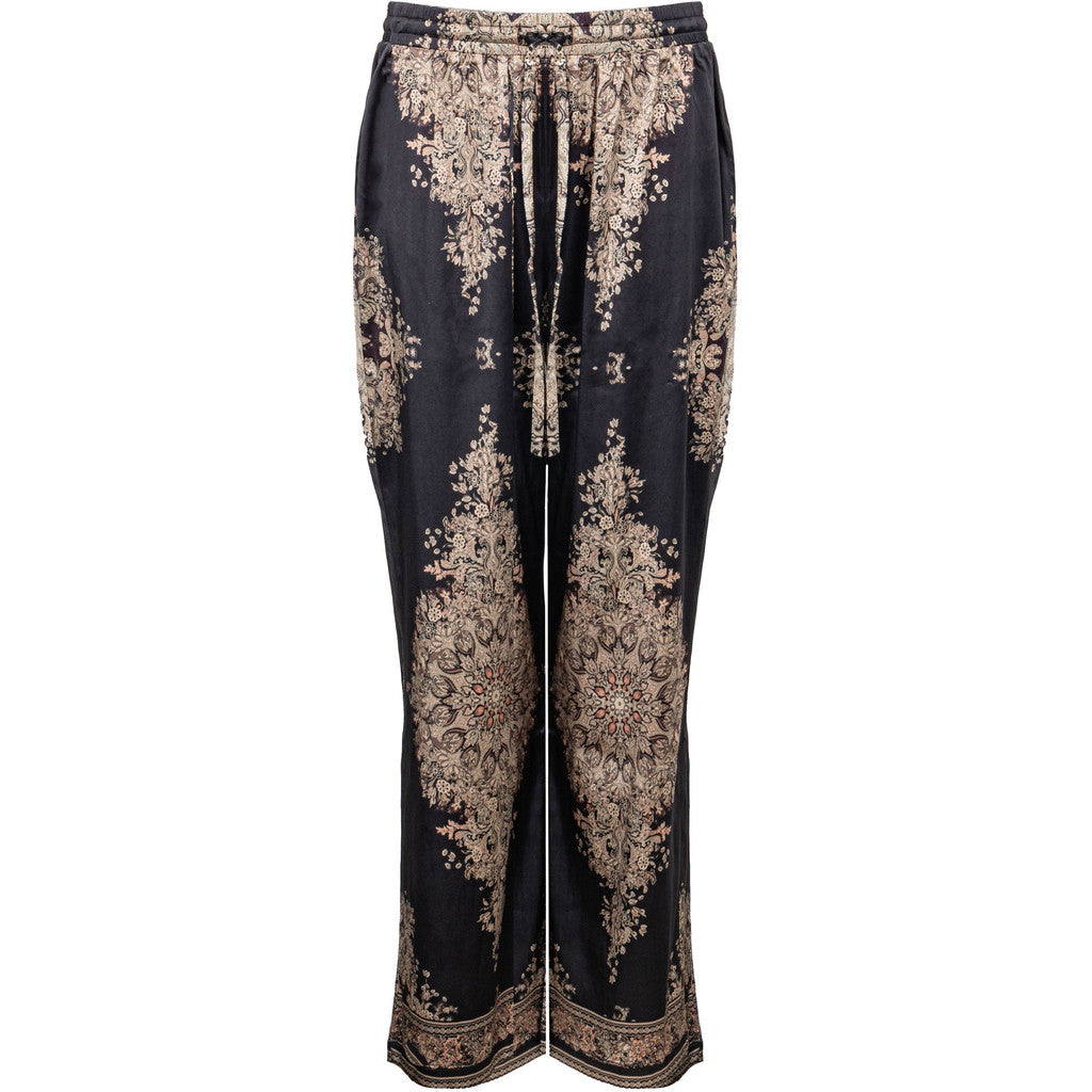 Costamani Beautii Pants Pants Black Flower