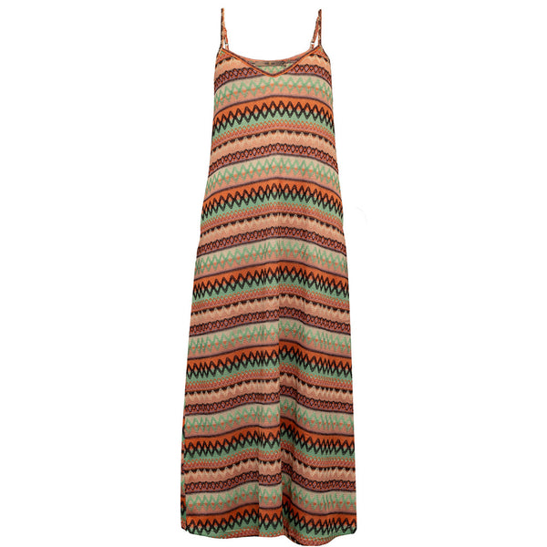 Costamani Belis Strap Dress Dresses Coral Missioni