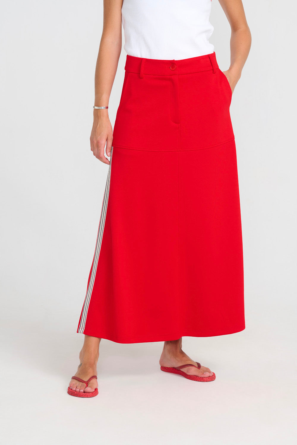 Costamani Birdie Skirt Skirts Red
