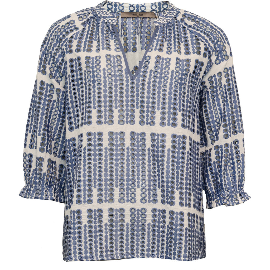 Costamani Blake Blouse Blouse Blue Circel