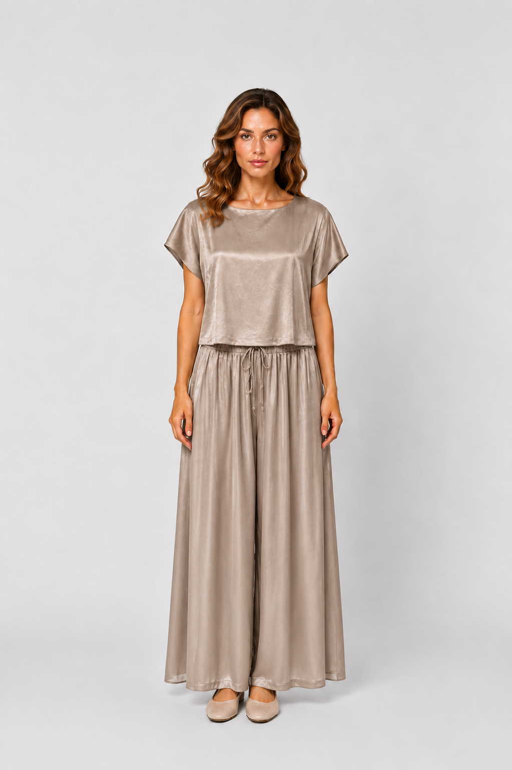 Costamani Blush Wide Pants Pants Deer