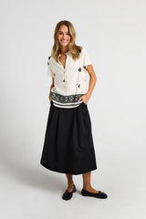 Brick Skirt - Black