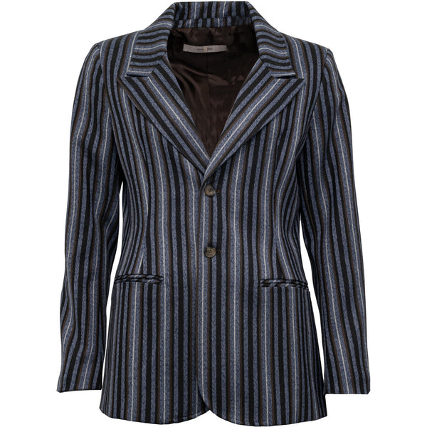 Costamani Charlize Striped Blazer Blazers Blue Stripes