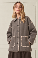 Tens Jacket - Dark sand