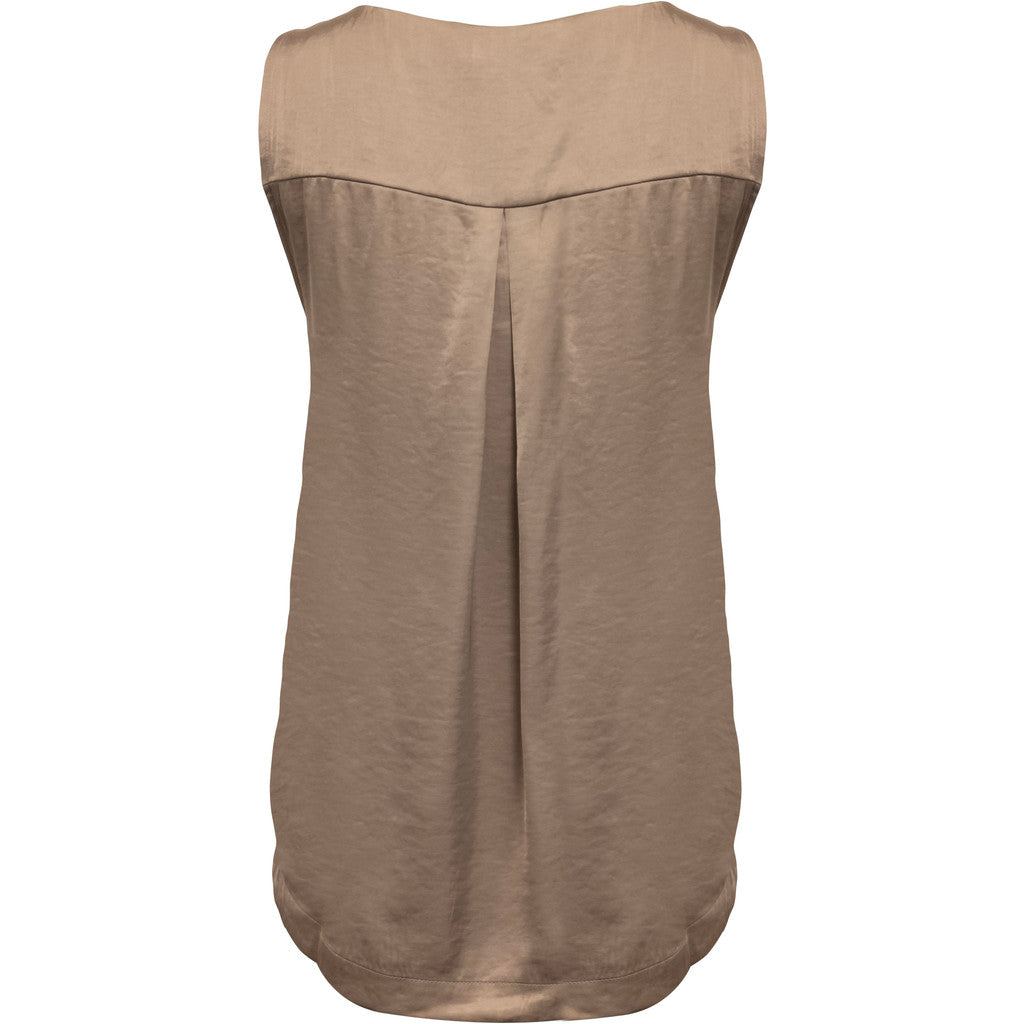 Costamani Clip Top Tops Dark sand