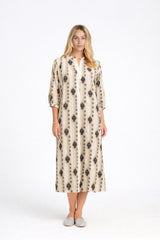 Costamani Crocus Dress Dresses Dark Blue Pattern