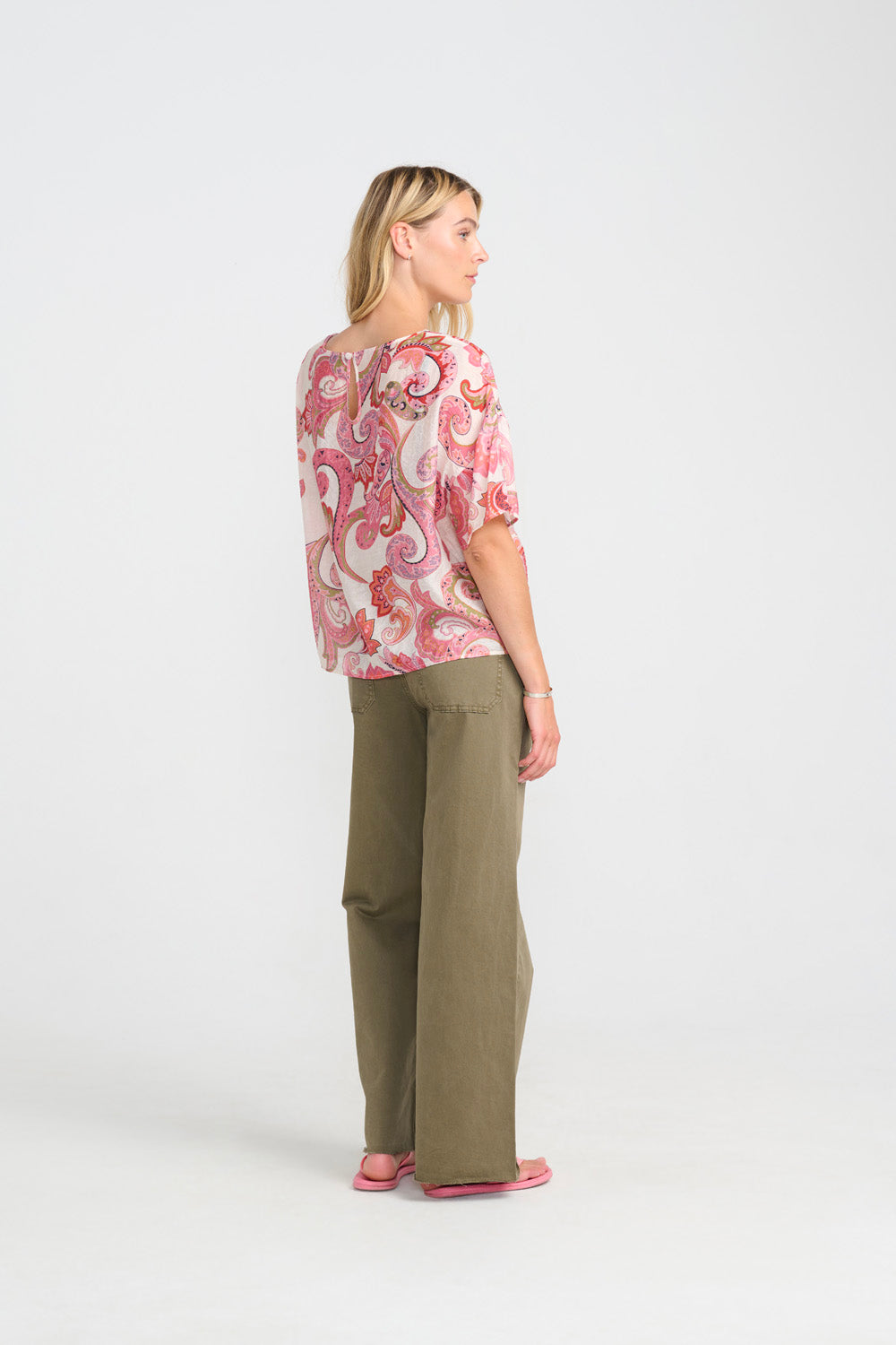 Costamani Daffodil Beauty Blouse Blouse Pink flower