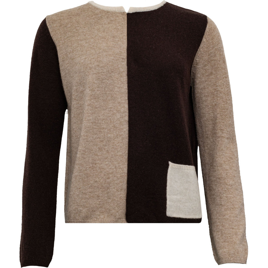 Costamani Dixie Mix Cardigan Knits Choco/Sand