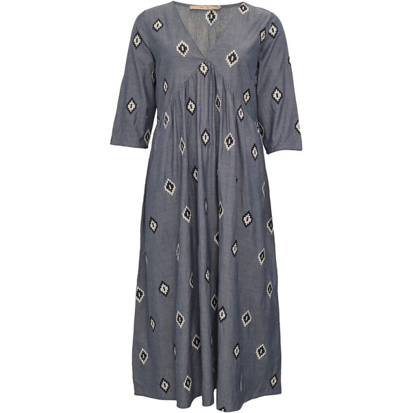 Costamani Dolly Dress Dresses Denim Embrodery