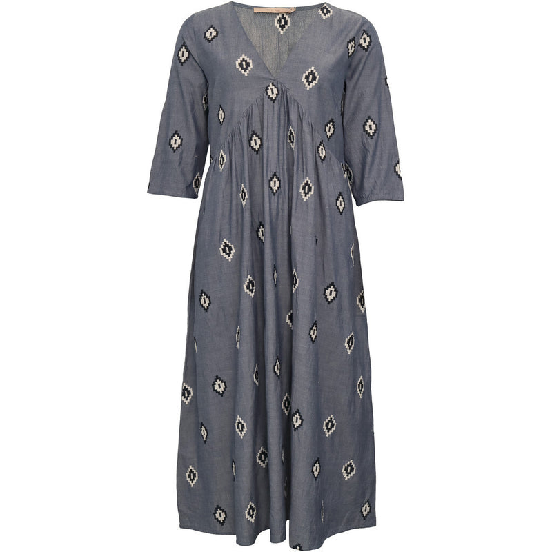 Costamani Dolly Dress Dresses Denim Embrodery