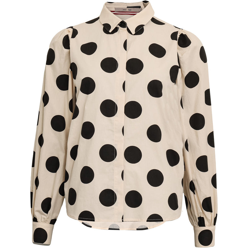 Costamani Dot Shirt Shirts Black Dot