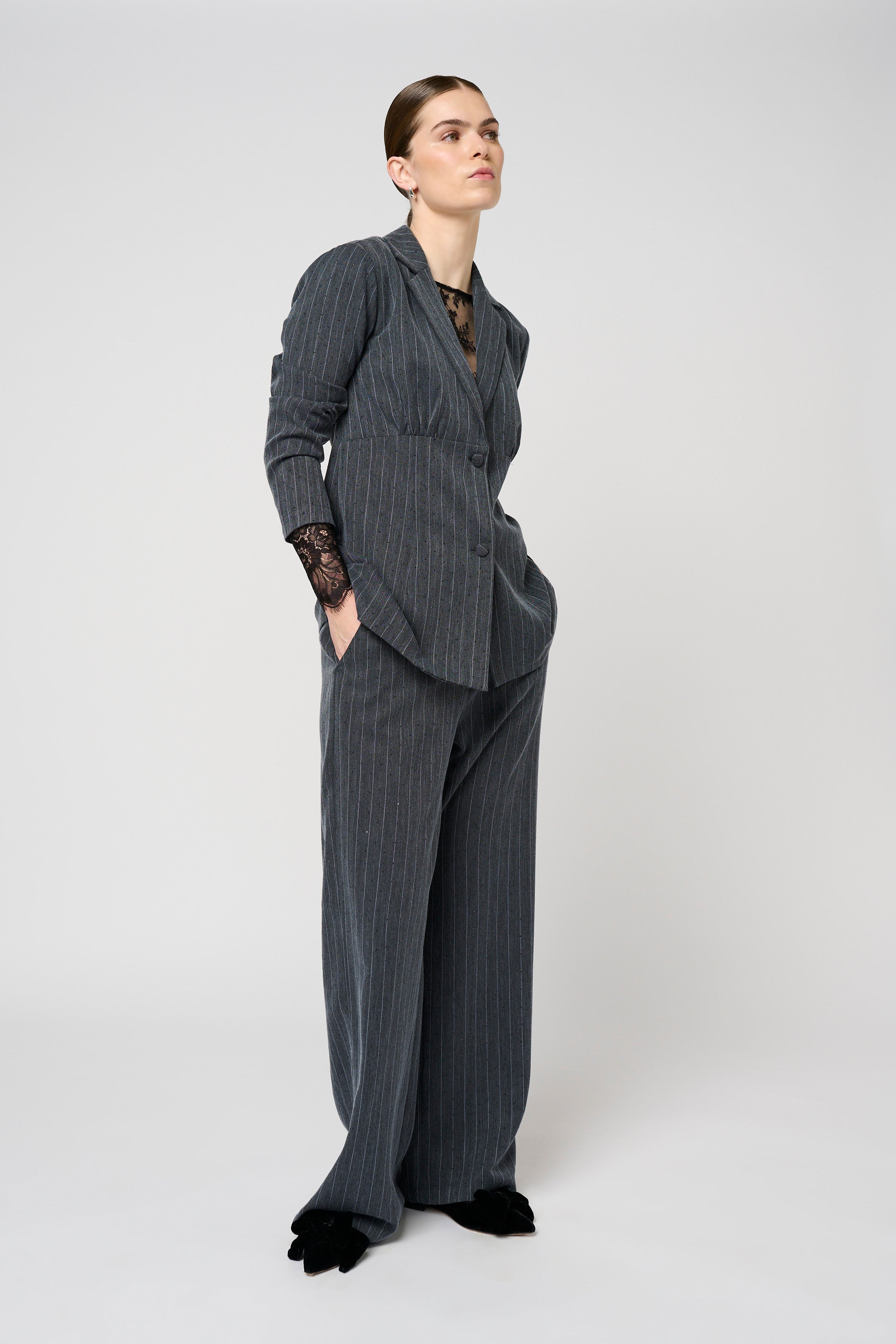 Costamani Elliott Pants Pants Grey Pin