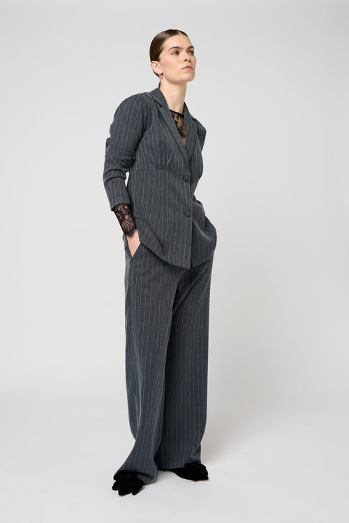 Elliott Pants - Grey Pin