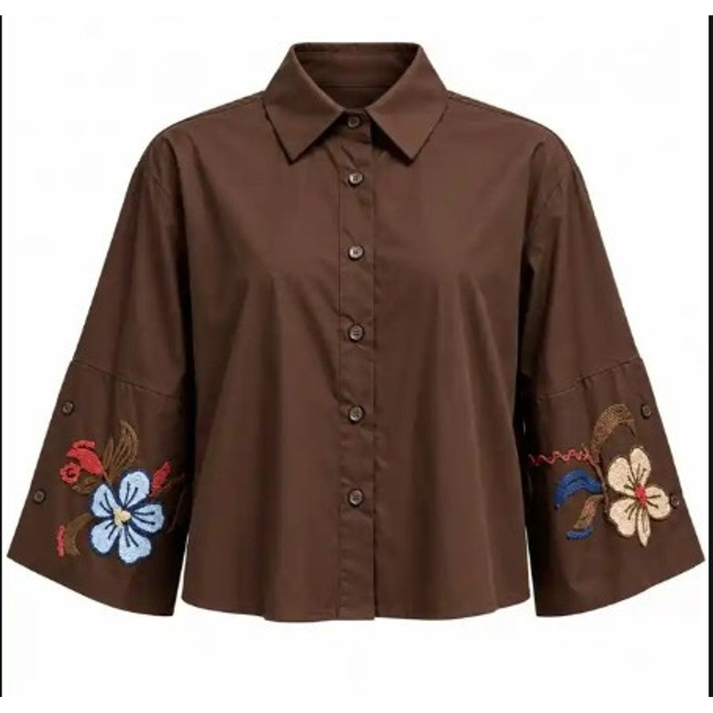 Costamani Embo Shirt Shirts Choco