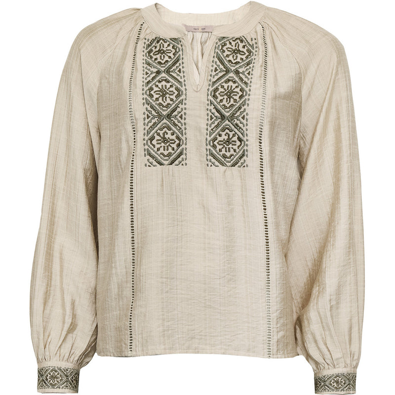 Costamani Emilie Shirt Shirts Whisper White W/Embrodery