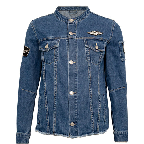 Foxy Denim Jacket - Blue Denim