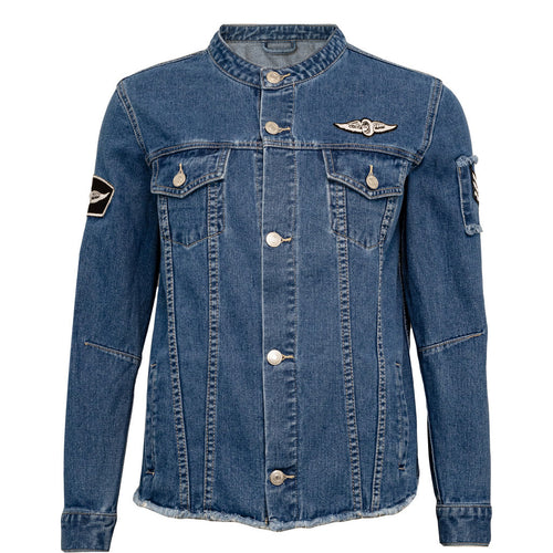 Foxy Denim Jacket - Denim blue