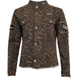 Costamani Foxy Leopard Jacket Jacket Grey Leo