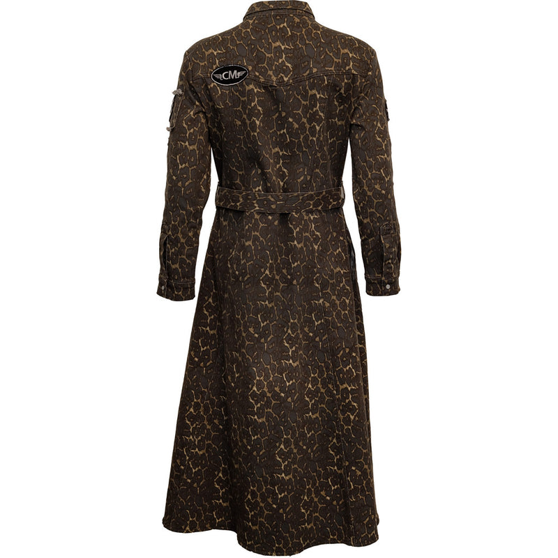 Costamani Foxy Leopard Long Dress Dresses Grey