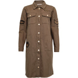 Costamani Foxy Long Jacket Jacket Army