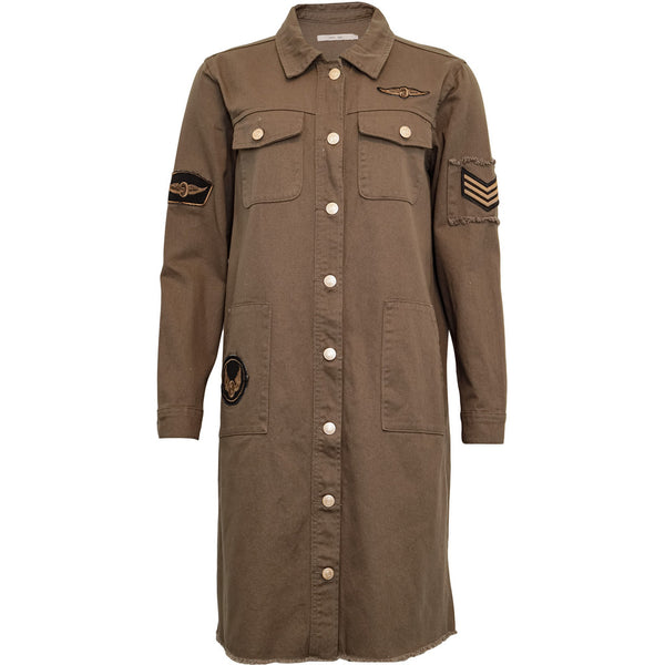 Costamani Foxy Long Jacket Jacket Army