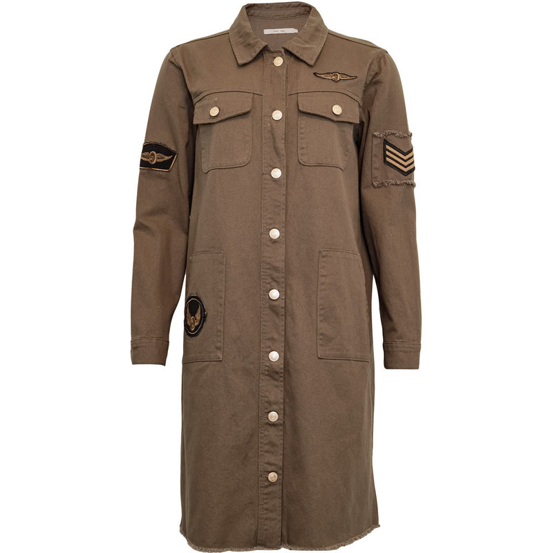 Costamani Foxy Long Jacket Jacket Army