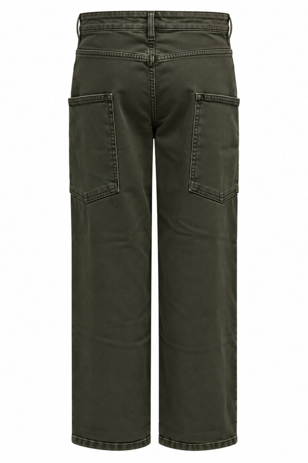 Costamani Freddy Solid Barrel Jeans Army