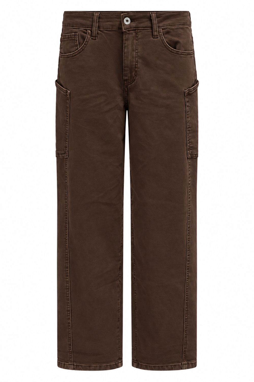 Costamani Freddy Solid Barrel Jeans Choco