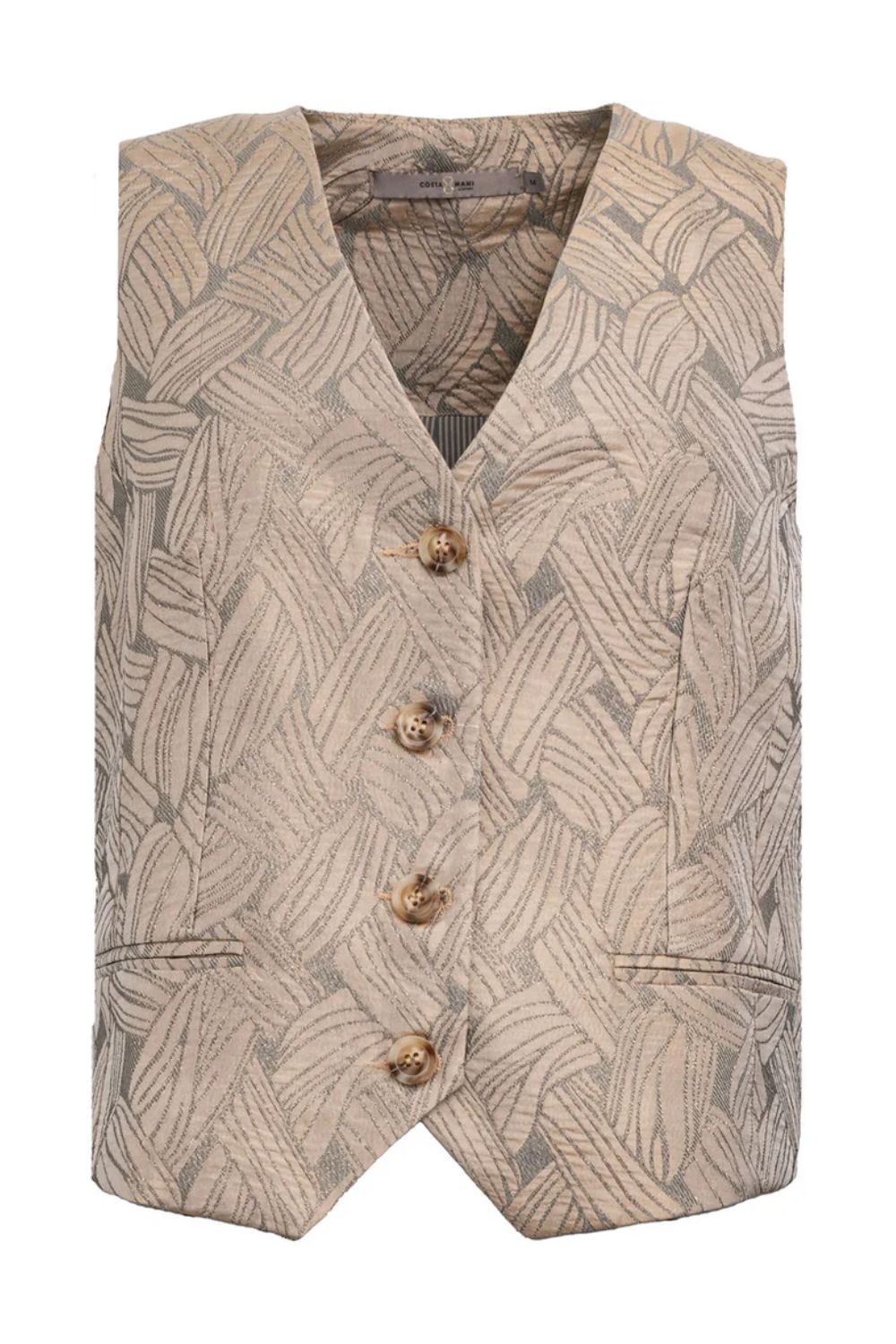 Glassy Vest - Grey/Sand