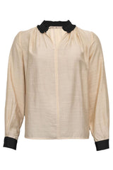 Gabriel Shirt - Whisper/Black