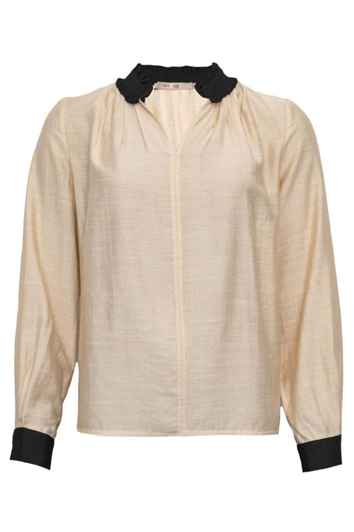 Gabriel Shirt - Whisper/Black