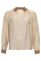 Gabriel Shirt - Whisper/Choco