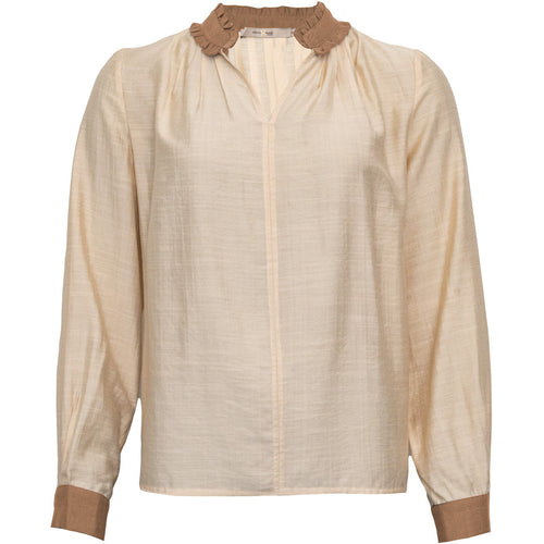 Gabriel Shirt - Whisper/Choco