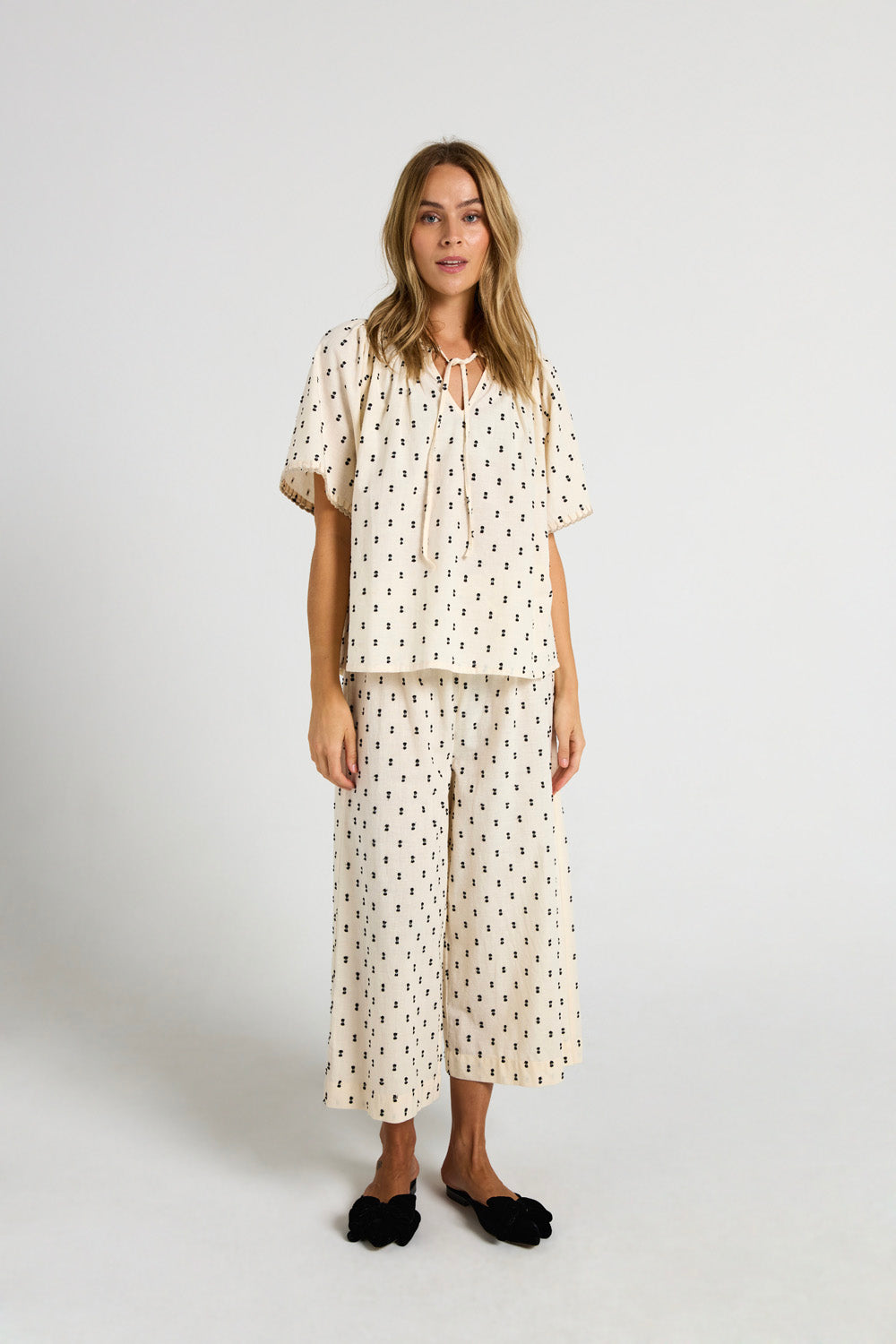 Costamani Gwennie Blouse Blouse Black/Whisper